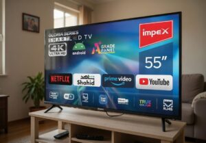 تلفزيون LED ذكي اندرويد 55 انش 4K UHD من امبيكس photo review