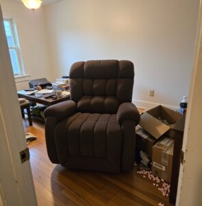 كرسي استرخاء Rock Best | ثابت | اللون أسود. photo review