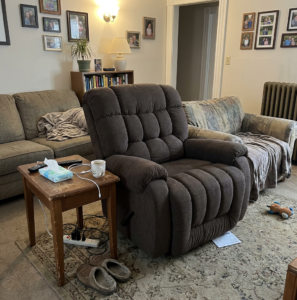 كرسي استرخاء Rock Best | ثابت | اللون أسود. photo review