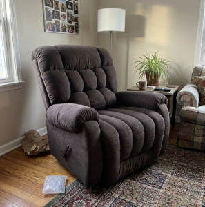 كرسي استرخاء Rock Best | ثابت | اللون أسود. photo review