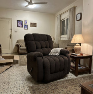 كرسي استرخاء Rock Best | ثابت | اللون أسود. photo review