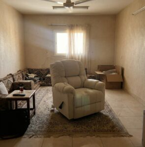 كرسي استرخاء| ثابت - خامة مخملية - ضمان 5 سنوات - بيج فاتح photo review