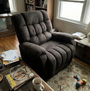 كرسي استرخاء Rock Best | ثابت | اللون أسود. photo review