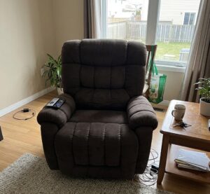 كرسي استرخاء Rock Best | ثابت | اللون أسود. photo review