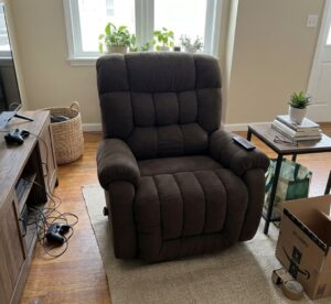 كرسي استرخاء Rock Best | ثابت | اللون أسود. photo review